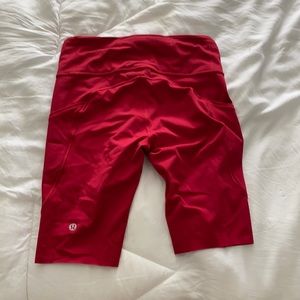 Lululemon bike shorts